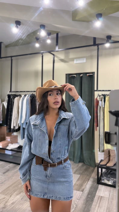 DRESS DENIM NINA