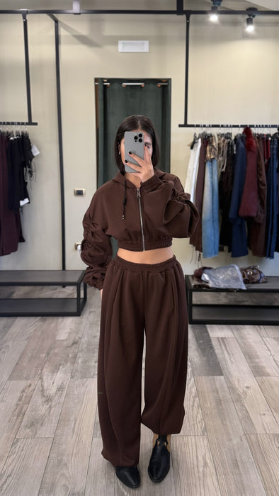 COORDIANTO TUTA LARY BROWN