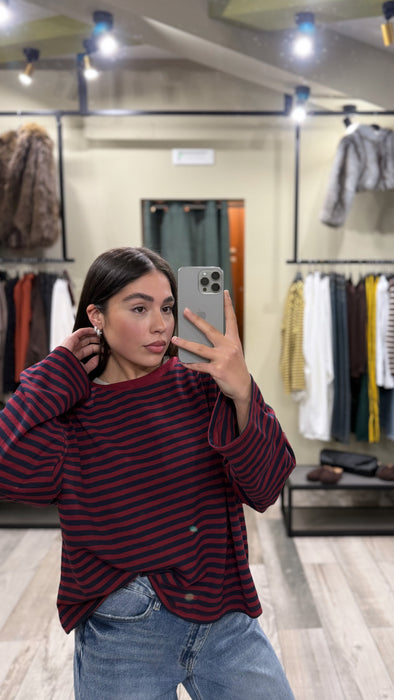 MAGLIA A RIGHE - F1109