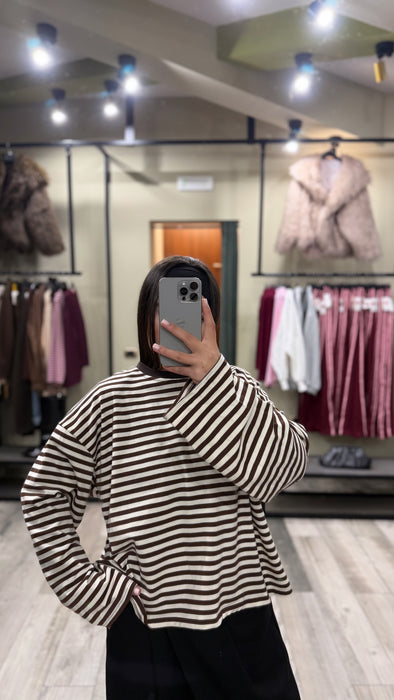 MAGLIA A RIGHE - F1109