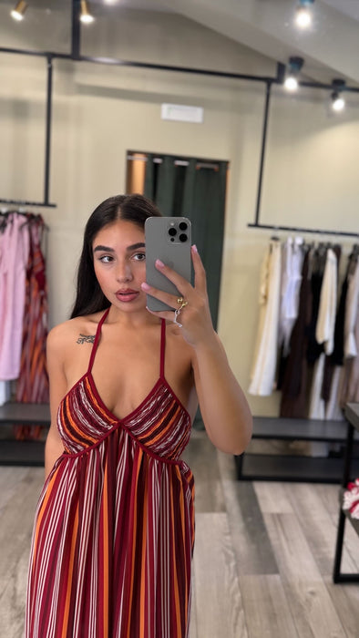 DRESS MULTICOLOR